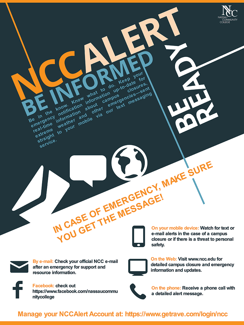 NCC Alert Poster Image