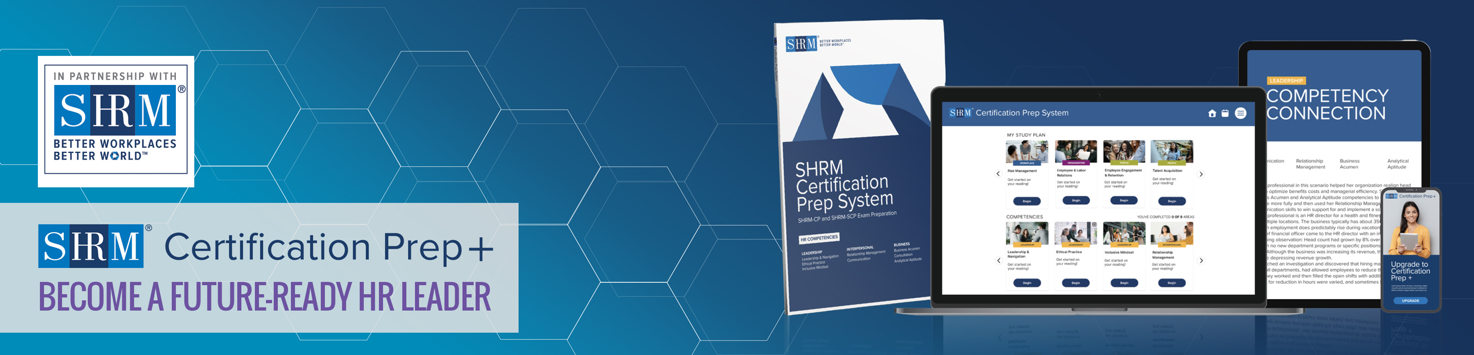SHRM Certification Prep+. Become a future reaady HR leader