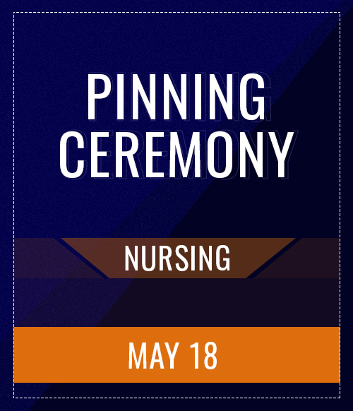 Nursing Pinning Ceremony May 18